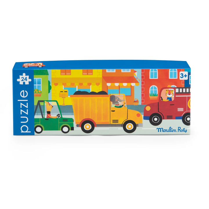 Moulin Roty Popipop Puzzle  661378  Vehicles