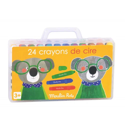 Moulin Roty Popipop Wax Crayon Set   661601