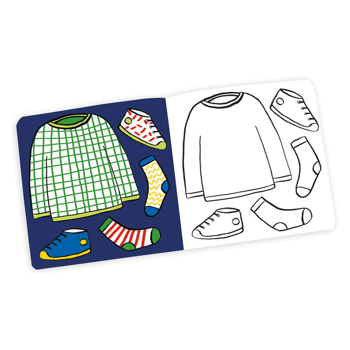 Moulin Roty Popipop Patterns Coloring Book   661607
