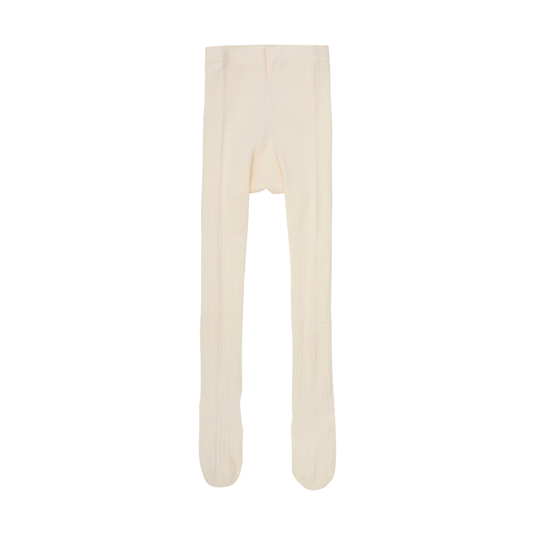 Minymo Baby Girl Tights 6638 color 200 Ivory