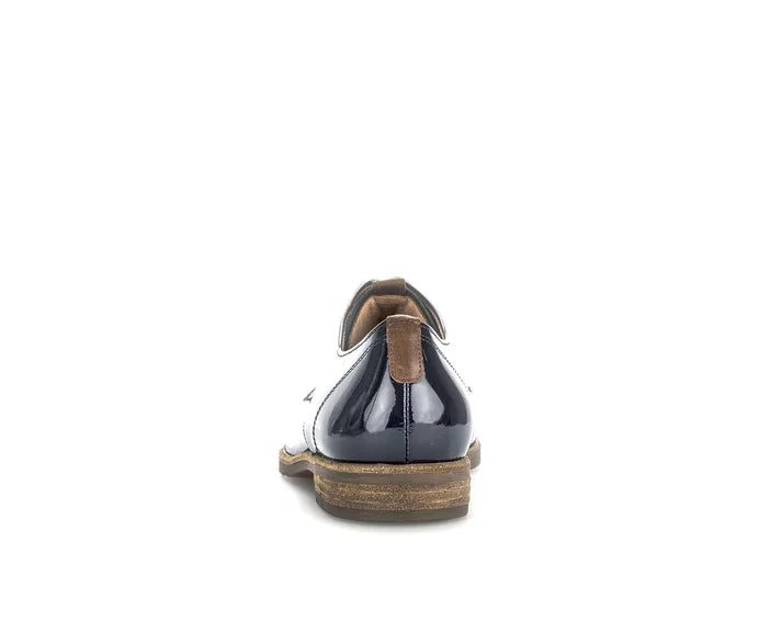 Gabor Oxford Shoe  02.065.96  Night Blue Patent*