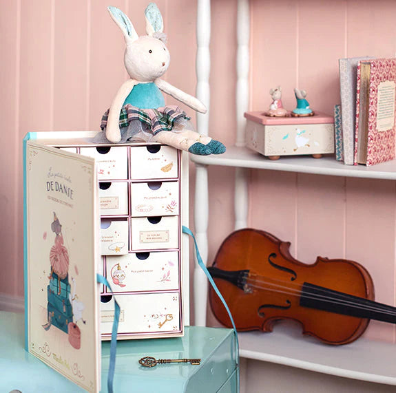 Moulin Roty Blue Rabbit Doll   Petite Ecole De Danse   667030