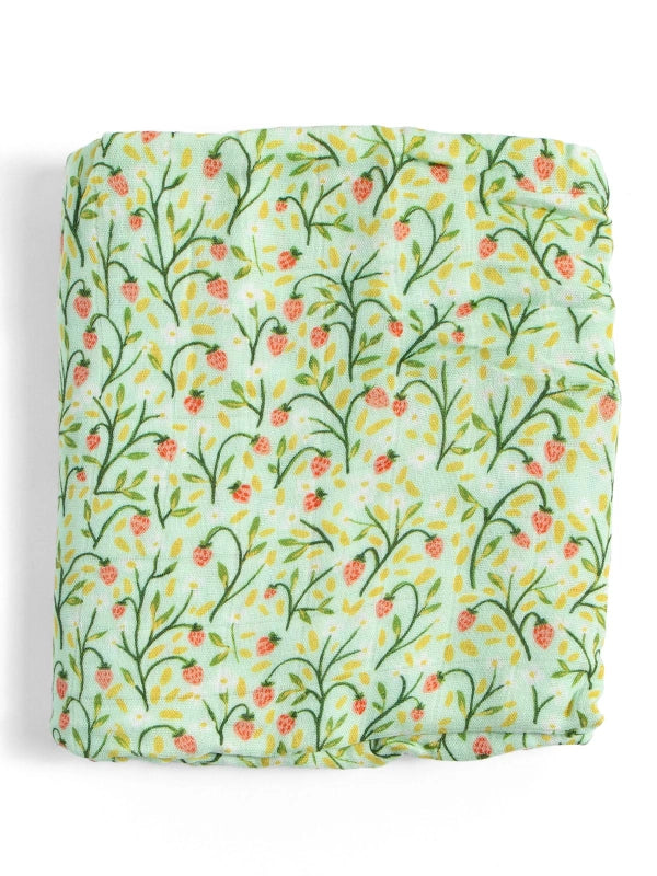 1Canoe2 Strawberry Meadow Baby Swaddle