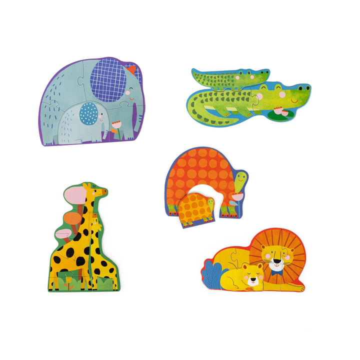Moulin Roty Progressive Animals Themed Puzzle  679107