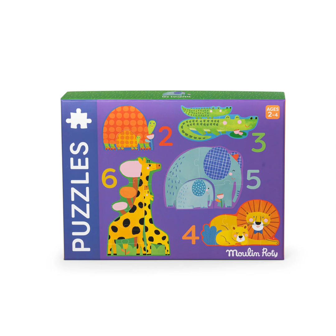 Moulin Roty Progressive Animals Themed Puzzle  679107