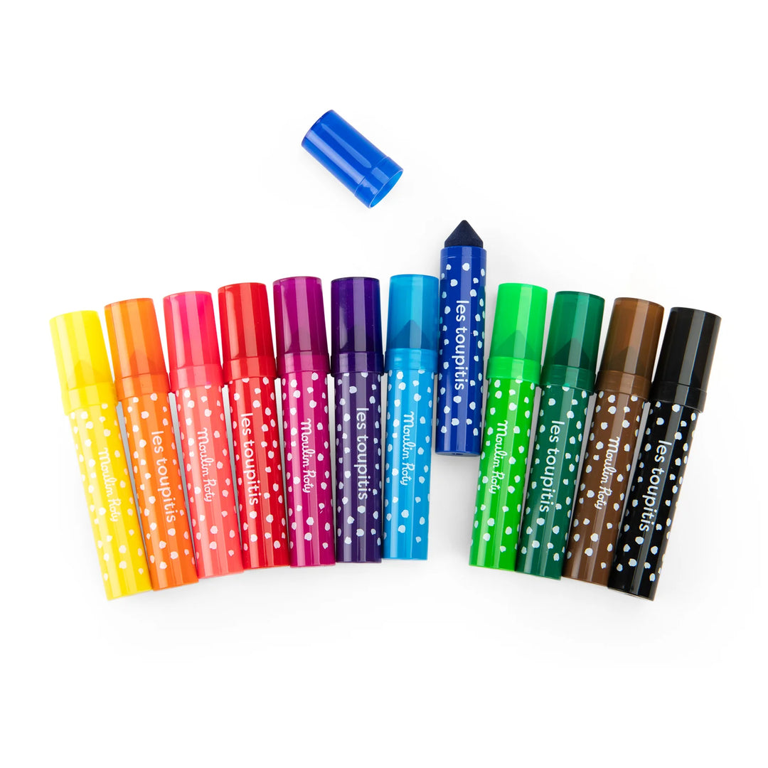 Moulin Roty Set of 12 Large Felt Pens    679607