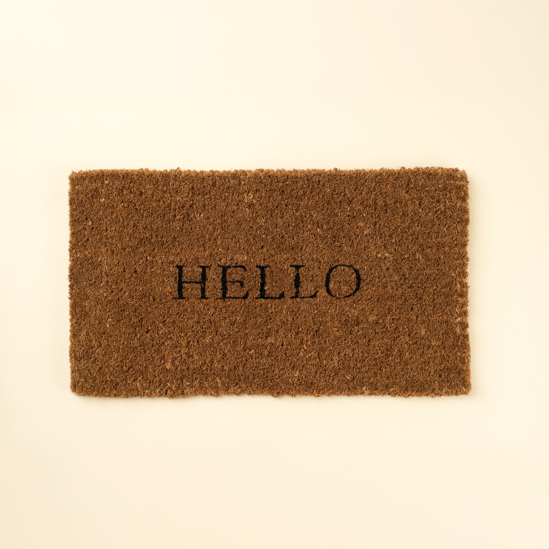 Indaba Hello Coir Mat 01-9143