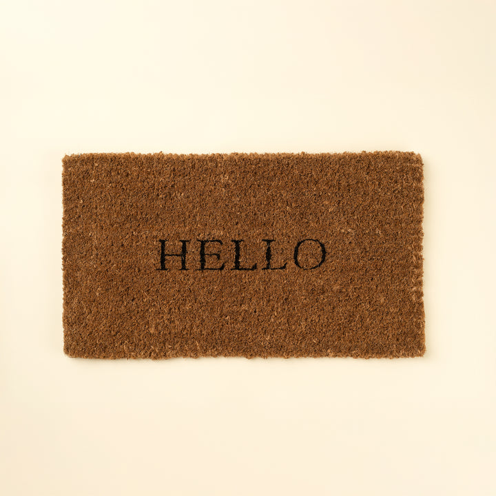 Indaba Hello Coir Mat 01-9143