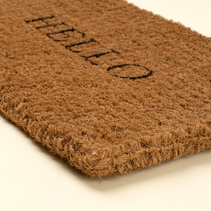 Indaba Hello Coir Mat 01-9143