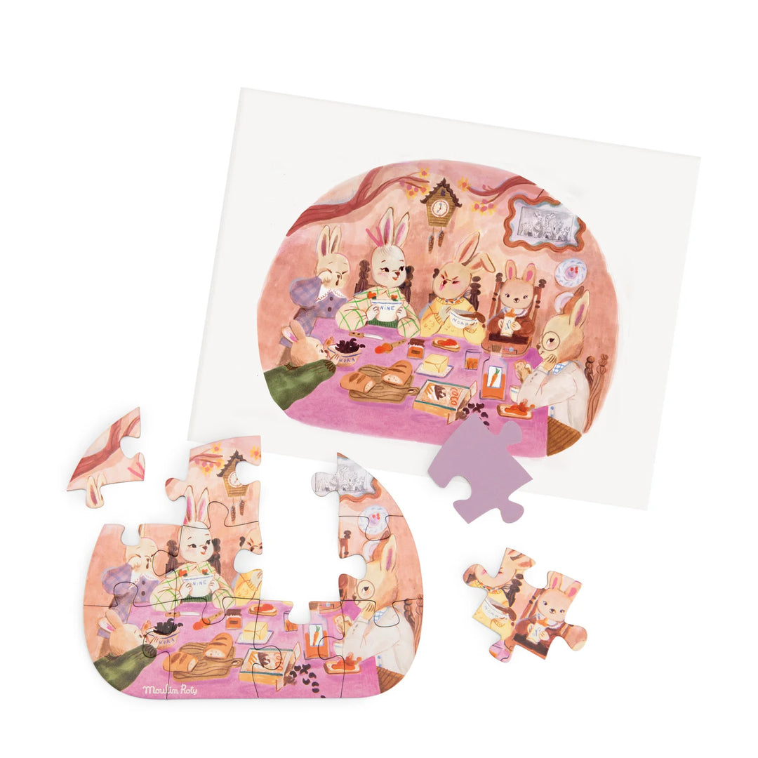 Moulin Roty Les Minouchkas   Four Mini Puzzles   681440