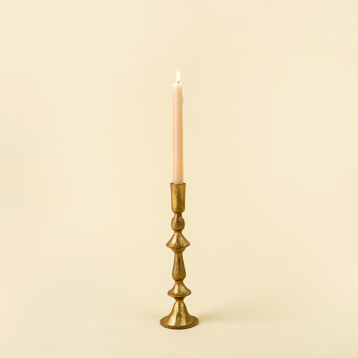 Indaba Petra Candlestick - Gold