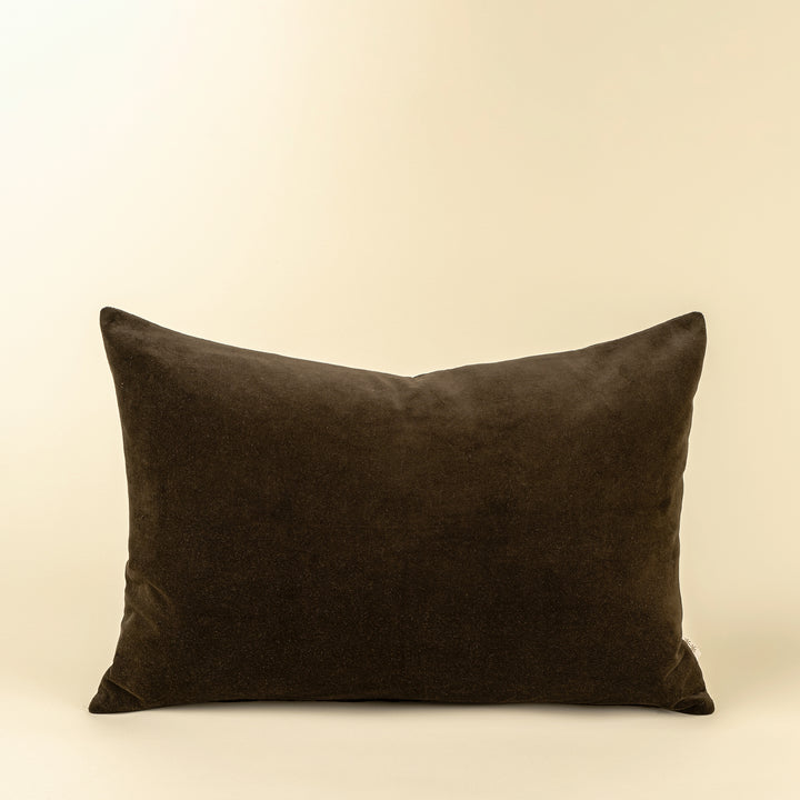 Indaba Velvet Pillow Midnight Green 01-8701