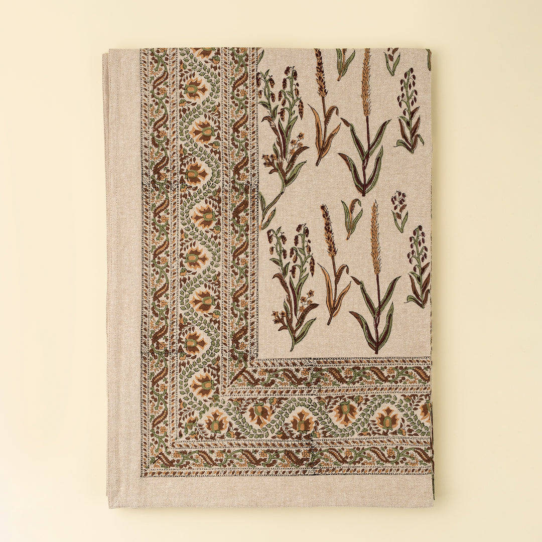 Indaba Harvest Block Tablecloth 4-5906