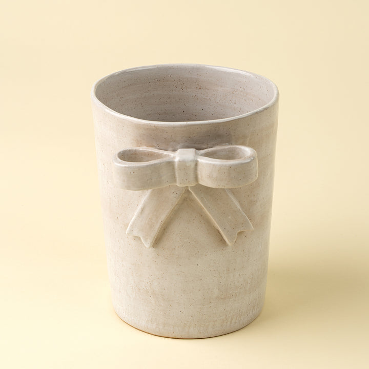 Indaba Stoneware Bow Crock Pot 01-6147