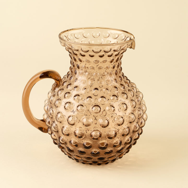 Indaba Hobnail Pitcher 4-6068 Copper