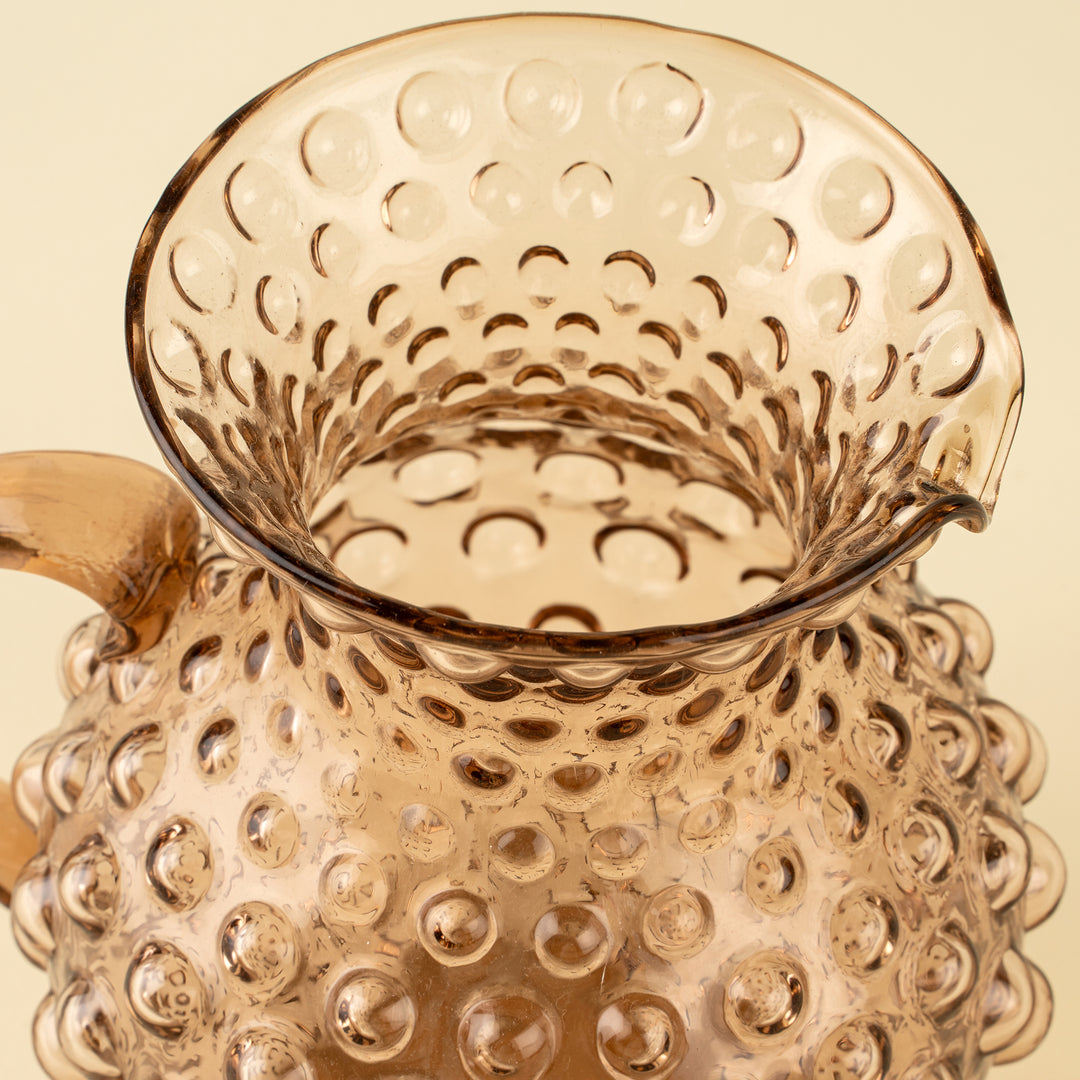 Indaba Hobnail Pitcher 4-6068 Copper