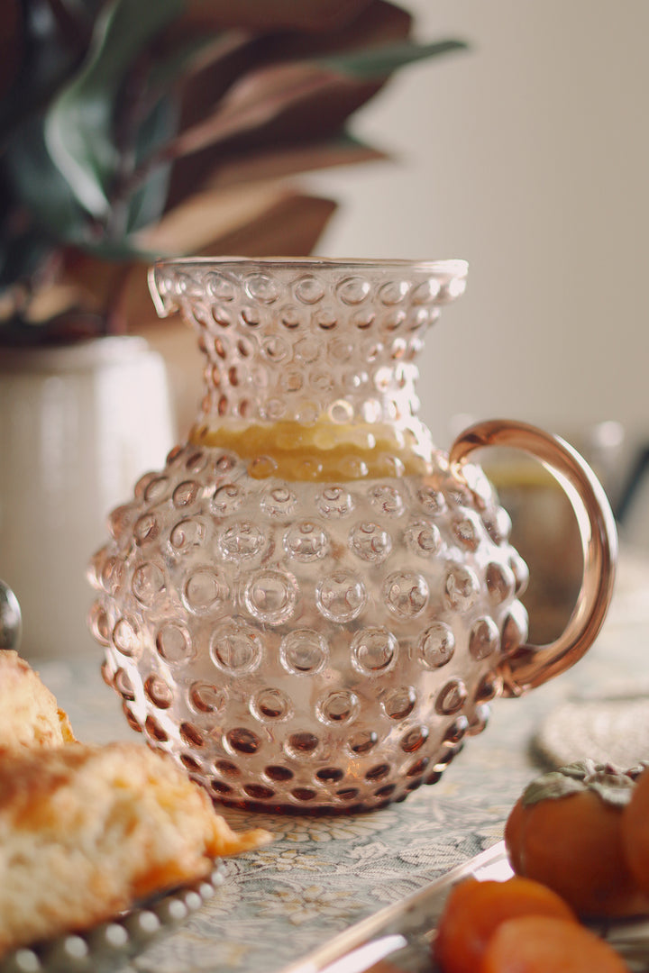 Indaba Hobnail Pitcher 4-6068 Copper