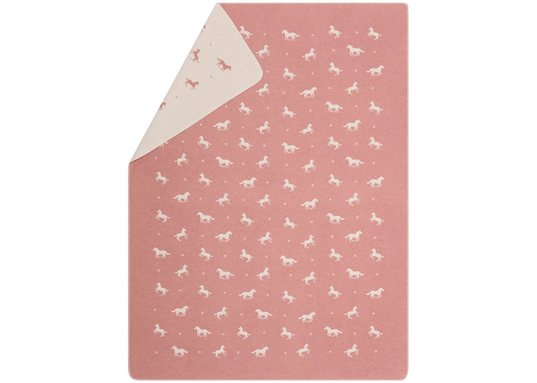 Fussenegger Juwel Kids Blanket  68326740  Rouge Horses Allover