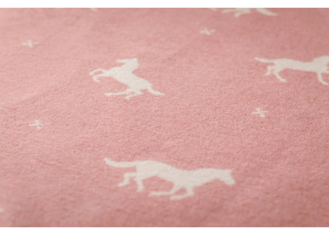 Fussenegger Juwel Kids Blanket  68326740  Rouge Horses Allover