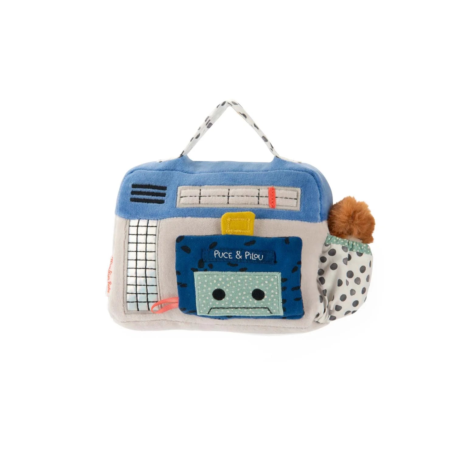Moulin Roty Puce & Pilou Musical Radio Cassette Player   684016