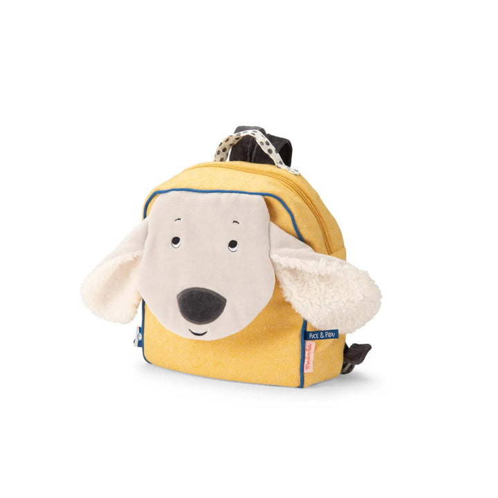 Moulin Roty Puce & Pilou Yellow Dog Backpack    684019