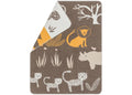 Fussenegger Juwel Baby Blanket  68596579  Jungle - Brown