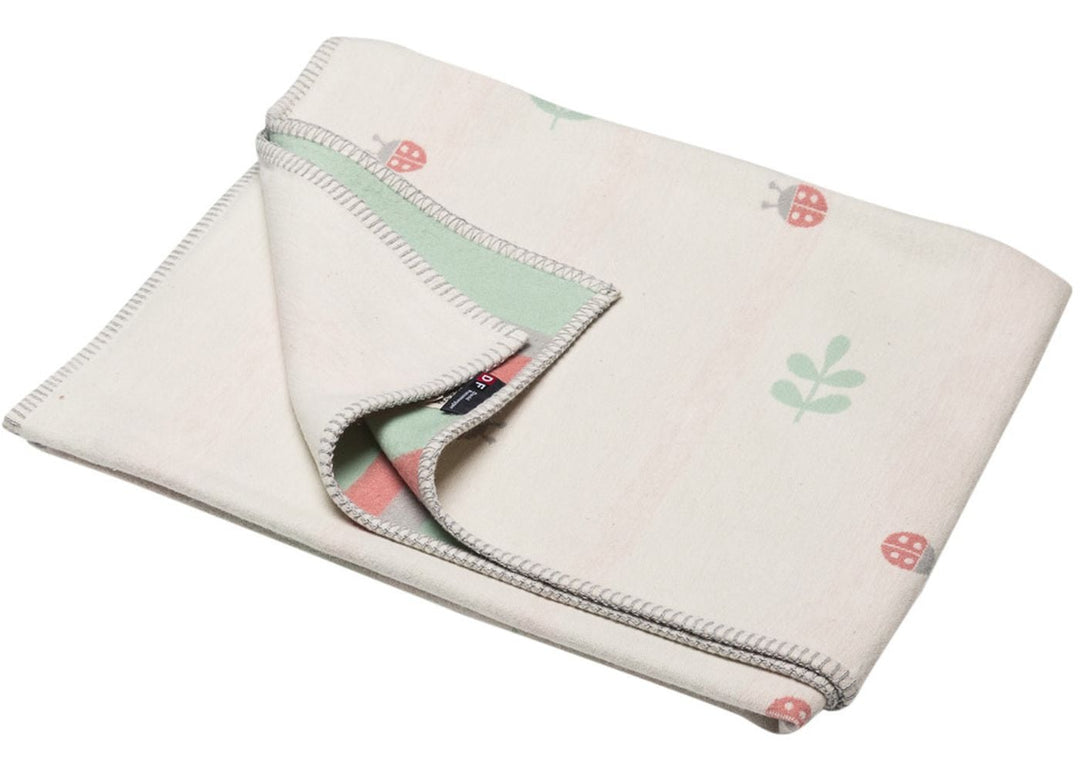 Fussennegger Kids Blanket  69176005  Ladybugs  Offwhite *