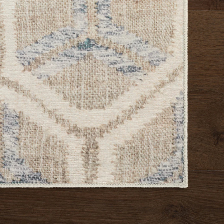 Senava Modern Geometric Washable Rug