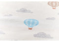 Fussenegger Lena Baby Blanket  69216079  Hot Air Balloons - Off White