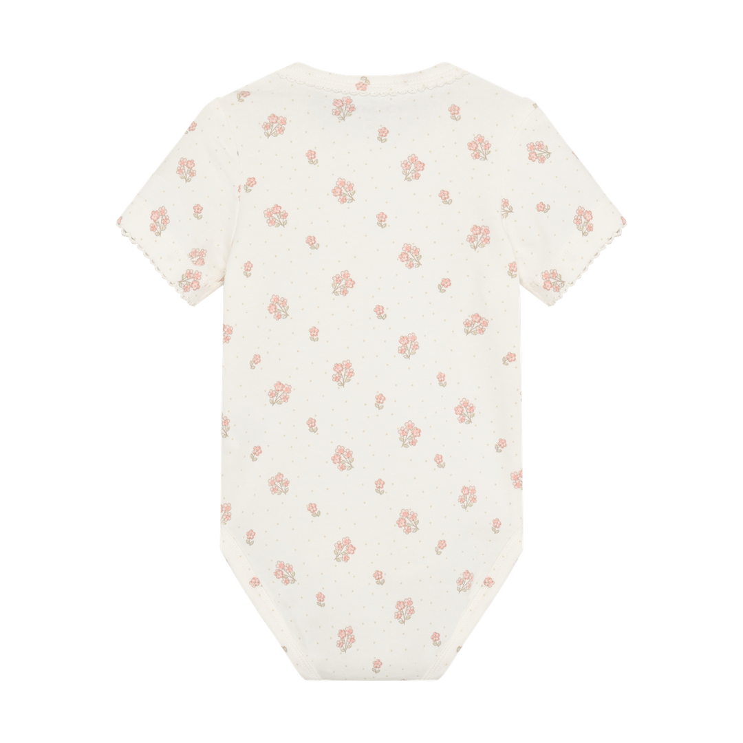 Minymo Baby Girl Short Sleeve Bodysuit   114302-1271