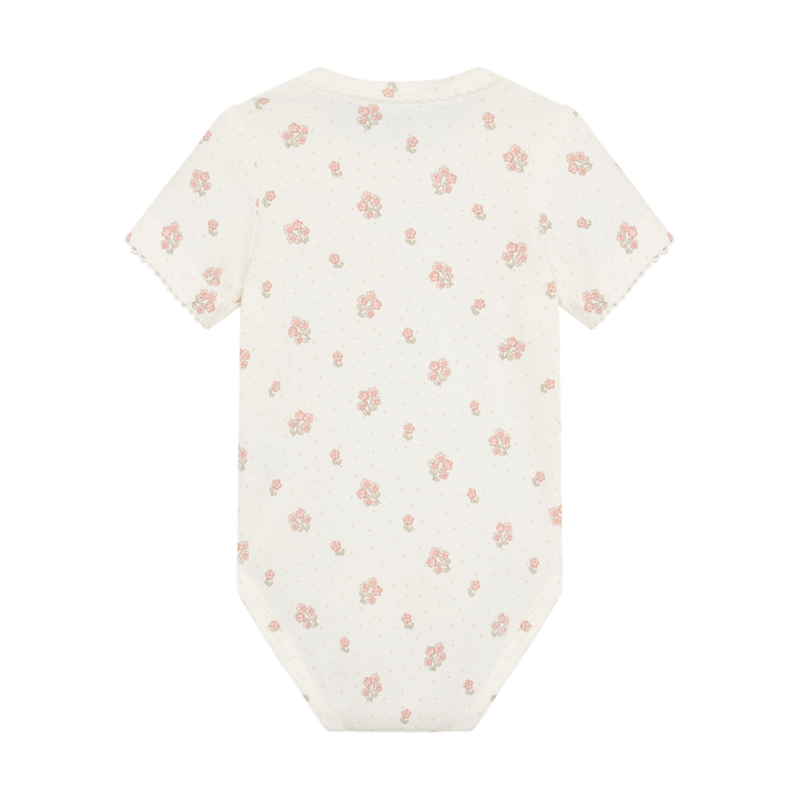 Minymo Baby Girl Short Sleeve Bodysuit   114302-1271