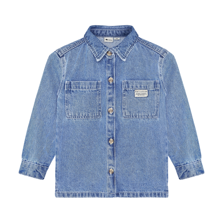 Daily Seven Boys Long Sleeve Denim Shirt   920468-7151