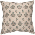Danica Salvia Block Print Pillow