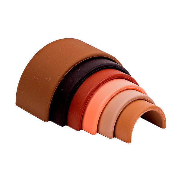 Dena Teething Toy 1057 Rainbow Diversity