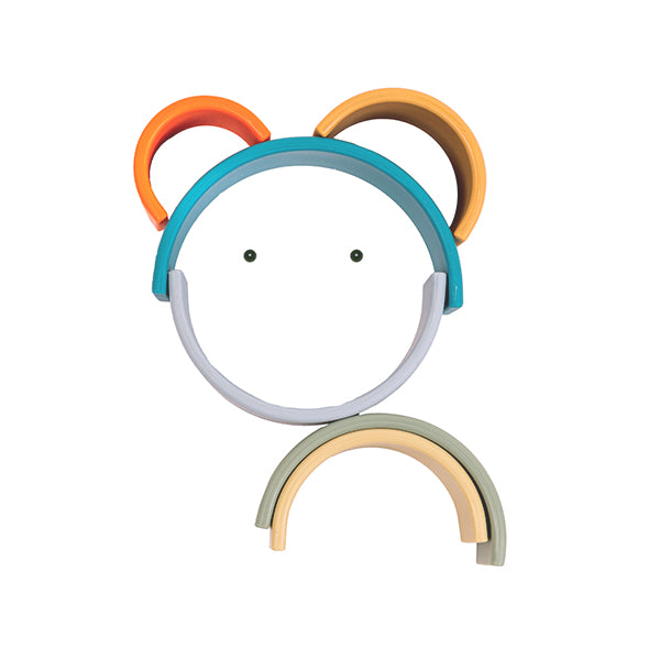 Dena Teething Toy 1052 Rainbow Nature