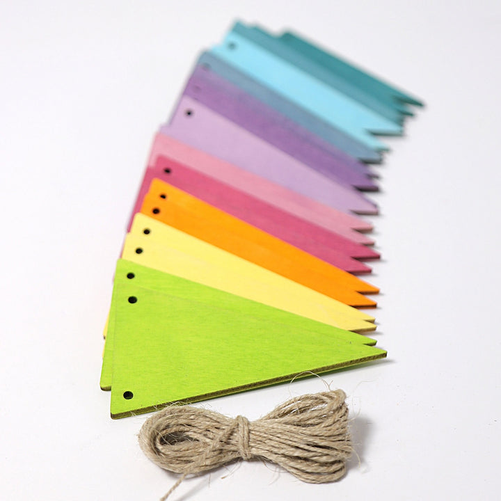 Grimm's Pennant Banner  70246    Pastel