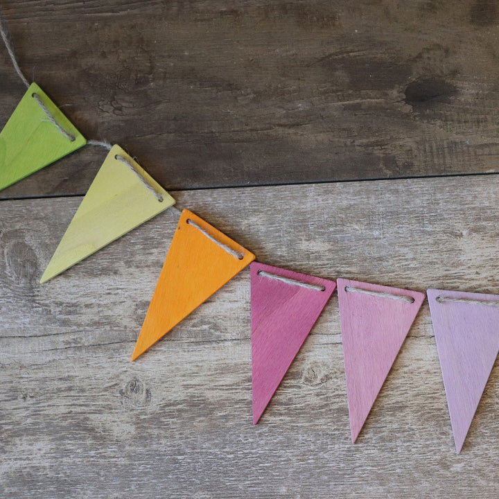 Grimm's Pennant Banner  70246    Pastel