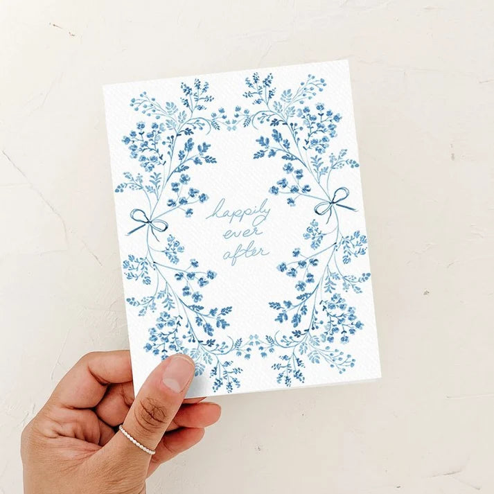 Almeida Wedding Card  7059  Happily Ever After