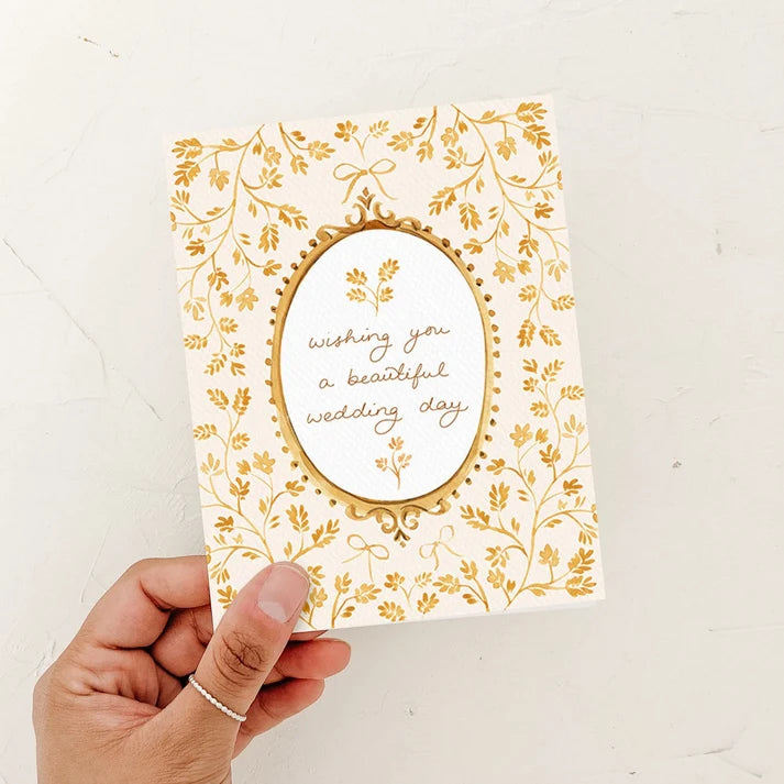 Almeida Wedding Card  7071  Wishing You A Beautiful Wedding Day