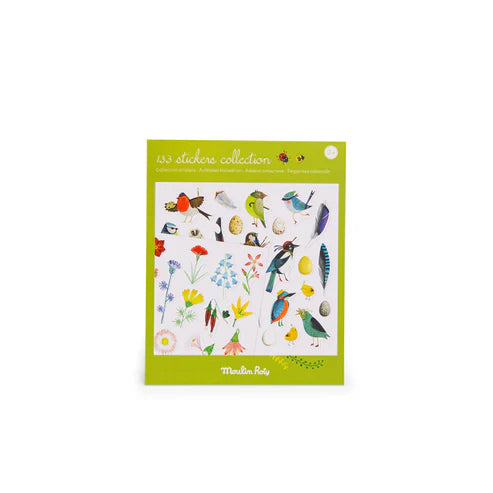Moulin Roty  Sticker Book Le Jardin Botanist