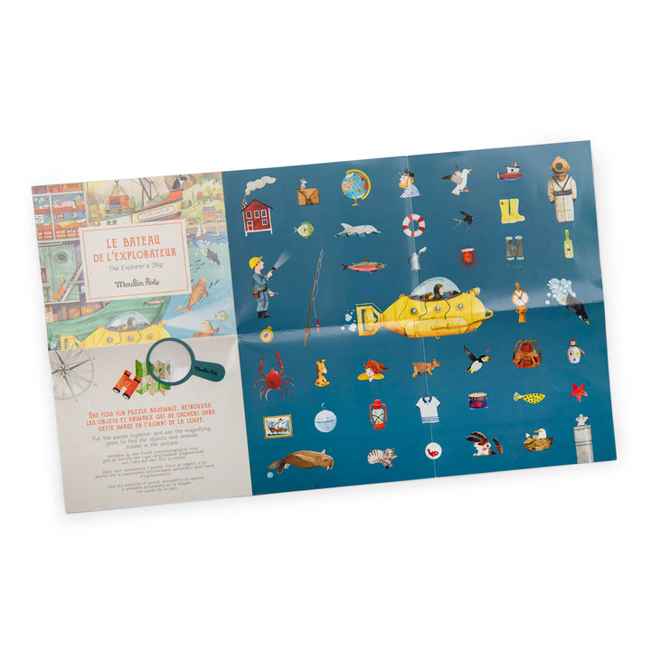 Moulin Roty L'Explorateur Ship Puzzle  712446