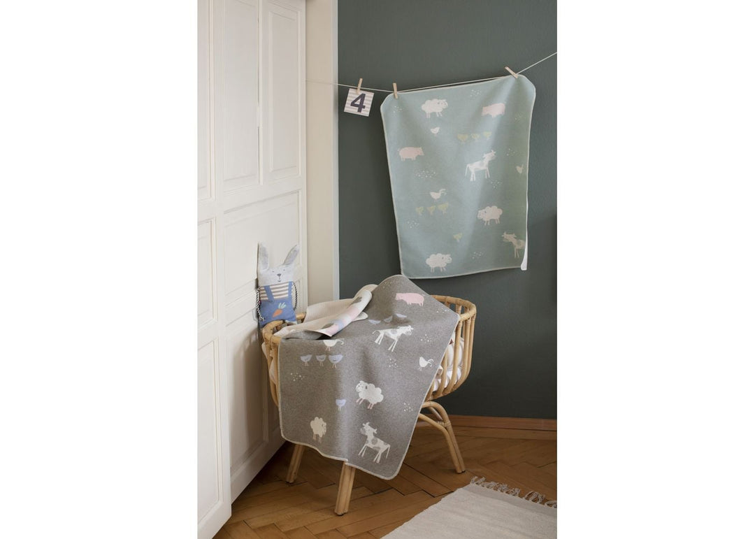 David Fussenegger Baby Blanket  Juwel Smoke  DF71709379 *