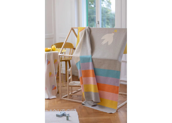 David Fussenegger Kids Blanket  DF-71769740  Rainbow Grey *