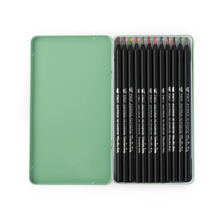 Moulin Roty    Multi Colored Pencil Set   12 Pencils   719101
