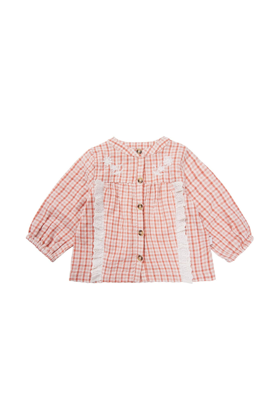 Noppies Baby Girl Blouse Navajo long sleeve 3410111 N025 Rose Dawn **
