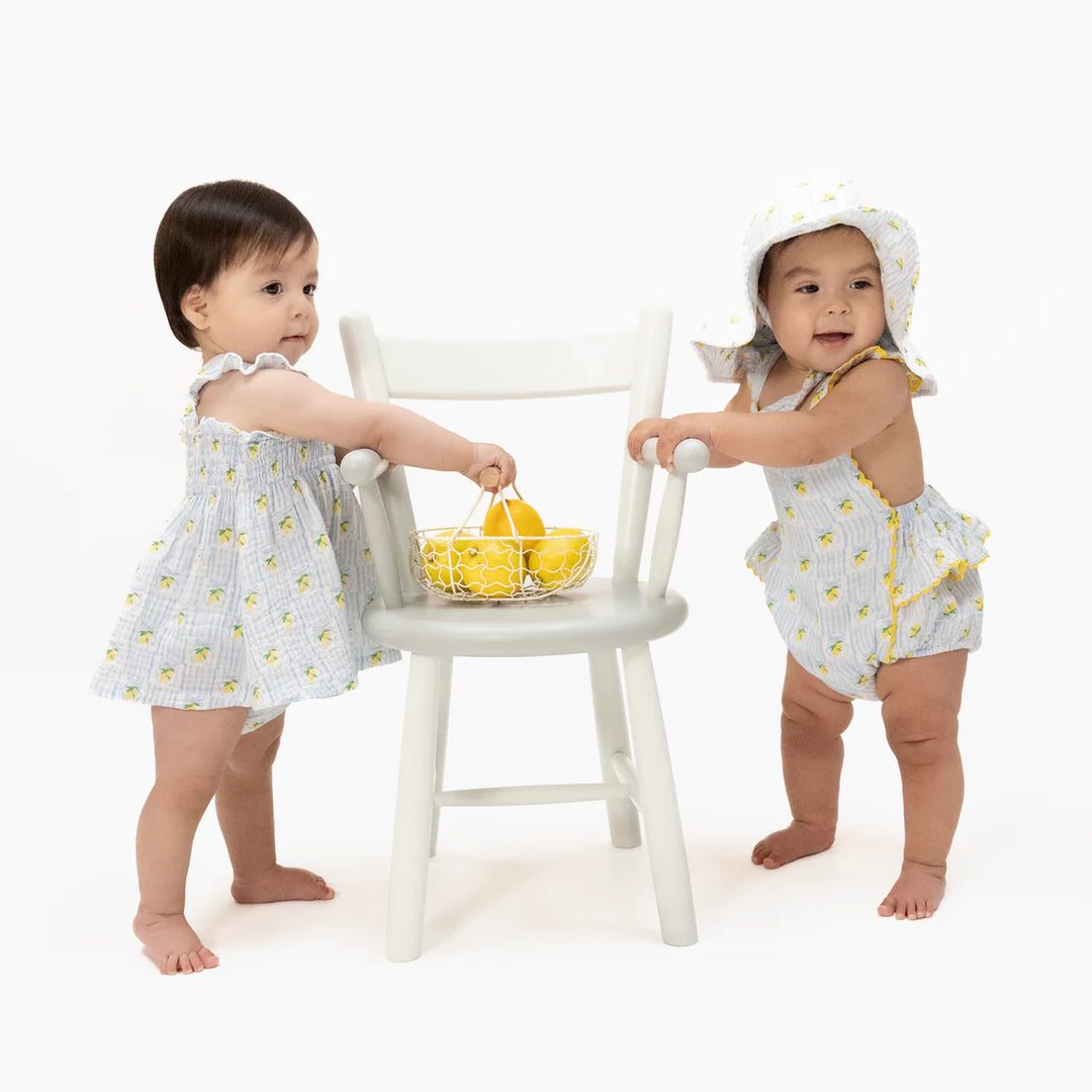 Angel Dear Baby Girl Smocked Top w Bloomer  572-S26-LLM  Lovely Lemons