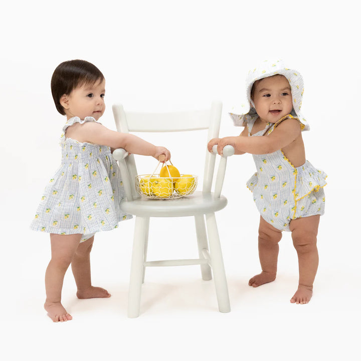 Angel Dear Baby Girl Smocked Top w Bloomer  572-S26-LLM  Lovely Lemons