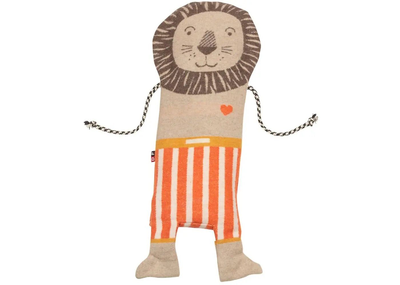 David Fussenegger Kids' Blanket in Puppet Set  DF73018079  Lion Ecru