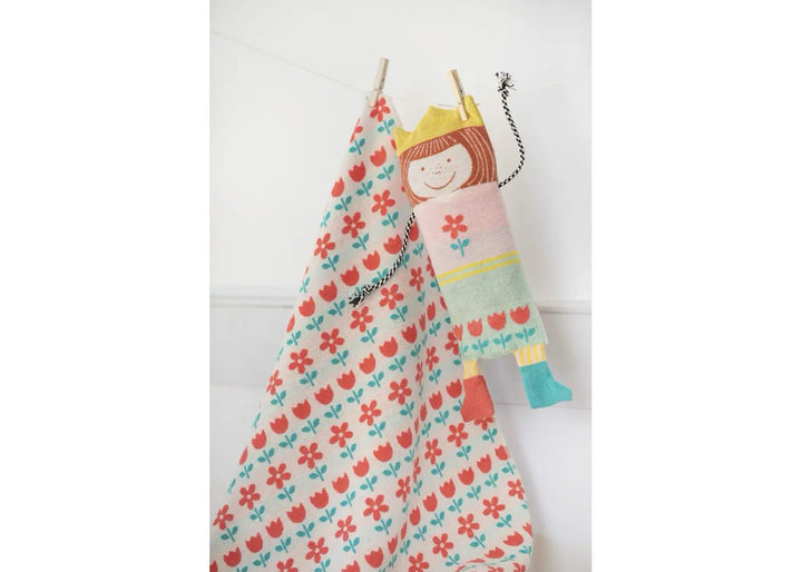 David Fussenegger Kids' Blanket in Puppet Set  DF73031479  Princess Rose *