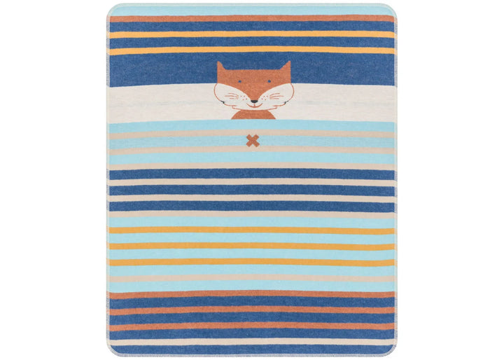 Fussenegger Juwel Baby Blanket Fox Stripes